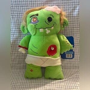 My First Zombie Toy Plush NWT Horror Halloween